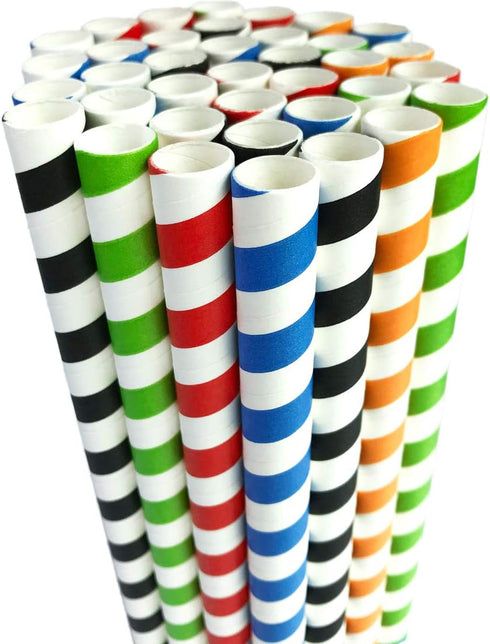 Boba Straws, Smoothies Straw Disposable Extra Large 0.5" 1/2" 12mm Wide Paper Straws for Slushy Jumbo Thick Shakes,