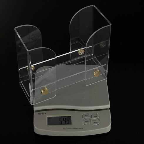 Folded Paper Towel Holder - Acrylic Countertop Dispenser for Z-fold, C-fold or Multi-Fold Paper Towels