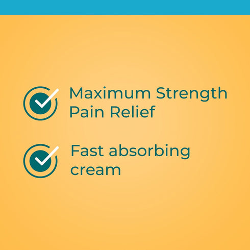 Neosporin + Maximum-Strength Pain Relief Dual Action Cream - 0.5 oz, First Aid Topical Antibiotic & Analgesic