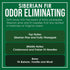 Siberian Fir Odor Eliminating Candle - 12 Ounce Premium Soy Blend, 80 Hour Burn Time