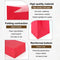 KEYYOOMY Small Red Paper Bags, 24 CT Red Party Favor Bags, Wedding Goodie Bag, Paper Lunch Bag