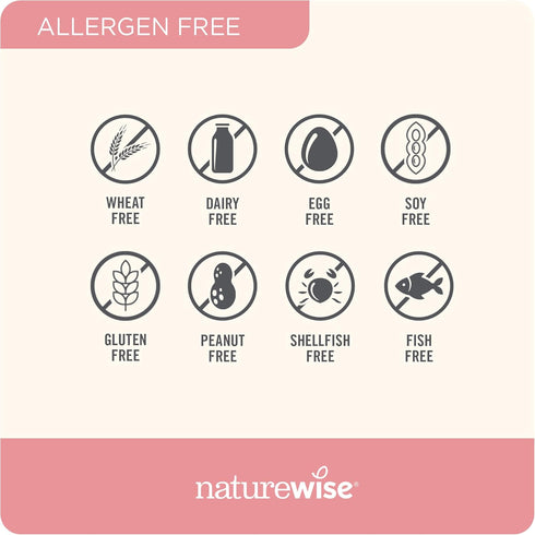 NatureWise Collagen Gummies, Strawberry Lemon Flavor - Type 1 & 3 Collagen Peptides with Biotin, Vitamin C, E, & Zinc -