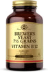 Solgar Brewer's Yeast 7 ½ Grains with Vitamin B12 - 250 Tablets, Pack of 2 - Non-GMO