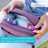 Sugar Medical Insulated Diabetes Supply Case Convertible Bag | Diabetes Belt Bag | Glucose Meter Case (Misty Purple)