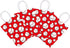 16 PCS Baseball Party Gift Bags, Birthday Decor Supplies for Kids and Adults, Baseball Pattern Goody Treat Bags