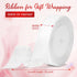 White Ribbon for Flower Bouquet 1 Inch 50 Yards Sheer Organza Ribbon for Gift Wrapping Mothers Day Ribbons for Crafts Ribbon for Hair Thin Burgundy Ribbon for Wedding Party Decorations DIY by FlexiTonic