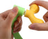 Manual Back Massager with Adjustable Dual Heads Ergonomic Handheld Cane for Neck, Shoulders & Upper Back Pain Relief