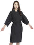 PERFEHAIR Salon Client Gowns, Kimono Style Hair Salon Smocks Capes, 43 Inch Long (Black)