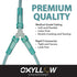 Premium 7 FT Oxygen Tubing with Y-Connector, 6-Channel Kink-Resistant Air Flow, Universal End Connectors