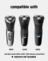 SH30 Replacement Heads for Electric Shaver 2300 3800 2100 3500, Series 3000 2000 1000, SW3700 and S738 Click and Style, ComfortCut Shaving Heads, with Shaver Cleaning Brush, 6 Packs