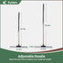 Eyliden Floor Squeegee Scrubber: Soft Floor and Window Squeegee with Telescopic Handle for Bathroom and Kitchen