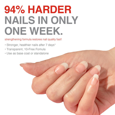 Probelle Nail Strengthener and Growth, Natural Nail Strengthening Clear Polish, Repair Treatment for Damaged and Thin