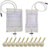 YEYSXSY Latex Condom Catheter External Self Sealing Set 10pcs Male Condom 1pcs 1000ml