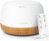 ASAKUKI Essential Oil Diffuser, Ultrasonic Aromatherapy Humidifier with 7 Colors Lights, 2 Mist Modes for Home