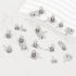 Mardatt 100Pcs Battery Springs AAA, Battery Negative and Positive Nickle Plated Conversion Spring Contact Plate