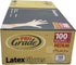 Pro Grade Powder Free Latex Gloves, Medium, 100 Gloves