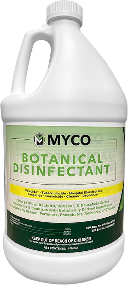 Myco Botanical Disinfectant Cleaner, All-Purpose All-Natural Sanitizing Solution and Fungicide for Household Cleaning