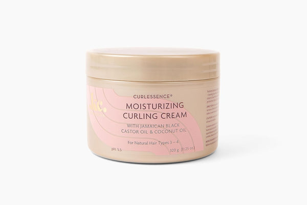 KeraCare CurlEssence Moisturizing Coconut Curling Cream, 11.25 oz, with Jamaican Black Castor Oil & Coconut Oil