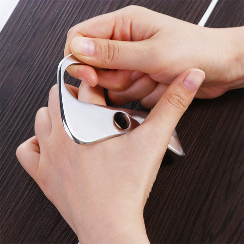 Sport Stainless Steel Scraping Massage Tool, Muscle Scraper for Deep Relaxation Tissue Therapy, Pain Relief Gua Sha