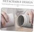 MAGICLULU Travel Toothbrush Cup and Toothpaste Storage Box, Dual-color Portable Mouthwash Cup, Gray, Compact for Travel