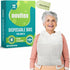 novitex Disposable Bibs for Adults - Large, Firm PE Plastic, High Absorbent Bib