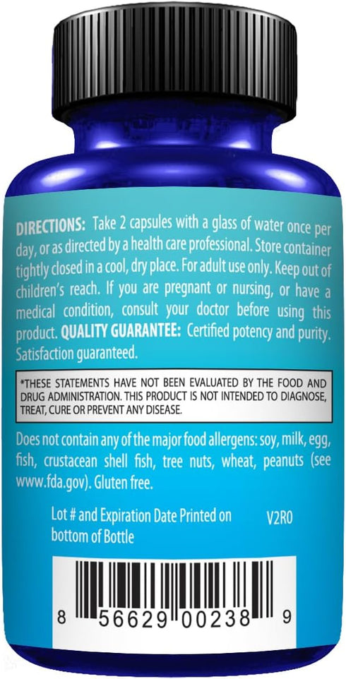 Vision Opti Eye Health Supplement - Lutein, Zeaxanthin, Selenium, Zinc, Vitamins A & C - 60 Capsules