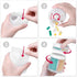 Extra Large Supplement Organizer and Portable Pill Case with 8 Compartments, Double Layers for Monthly Vitamins