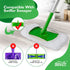 HOMEXCEL Reusable Microfiber Mop Pads for Swiffer Sweeper, Wet & Dry Use, Pack of 4, White