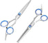 Hair Cutting Scissors and Thinning Shears - 6.5in Professional Stainless Steel Barber Scissors for Men, Women, Kids