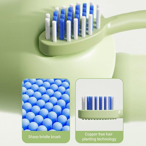 HUIFACAI 6 4 Children Electric Toothbrush with Toothbrush Toothbrush Cartoon Electric Toothbrush