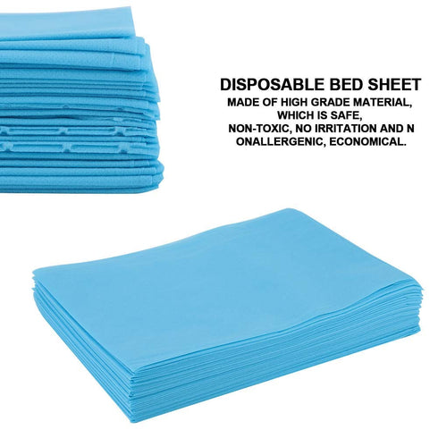Portable Massage Table, Tattoo Bed Sheet, Waterproof Oil-proof Bed Cover for Salon SPA