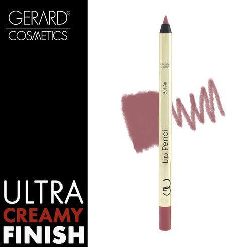 Gerard Cosmetics Lip Pencil (Bel Air) | Ultra Pigmented Matte Pink Lip Liner | Long Lasting Hydrating Formula | Cruelty