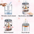 White Transparent Electric Makeup Brush Cleaner, New Version Lazy Automatic Cleaning Tool for Makeup Brushes