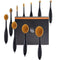 Yoseng Oval Makeup Brushes Set, 10 Pcs Professional Toothbrush Foundation, Contour, Concealer, Eyeliner Brushes with