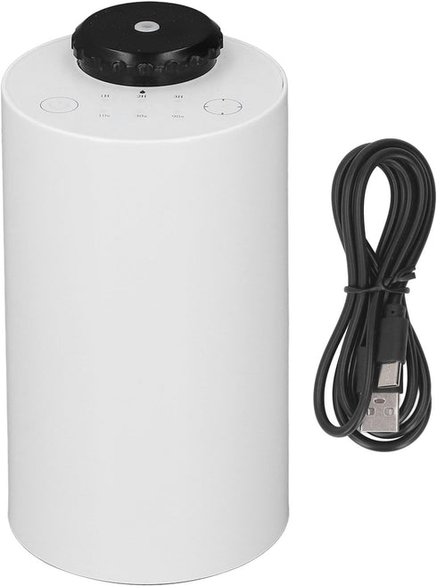 MingleSpark Waterless Scent Diffuser, Automatic Quiet Aromatherapy Diffuser with Timer, Cold Air Scent