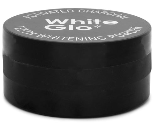 White Glo Activated Charcoal Teeth Whitening Powder – Highly Absorbent to Clean Deep Stains, Fresh Mint Flavour