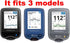 Fitted Leather Case with Screen Protector for Freestyle Libre, Libre 2, 14 Day, HD - Includes Carabiner & Lanyard