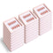 LIGHT RAIN Press on Nail Packaging - 3D Floating Frame, Storage Box Case, 24 pcs, Pink Color