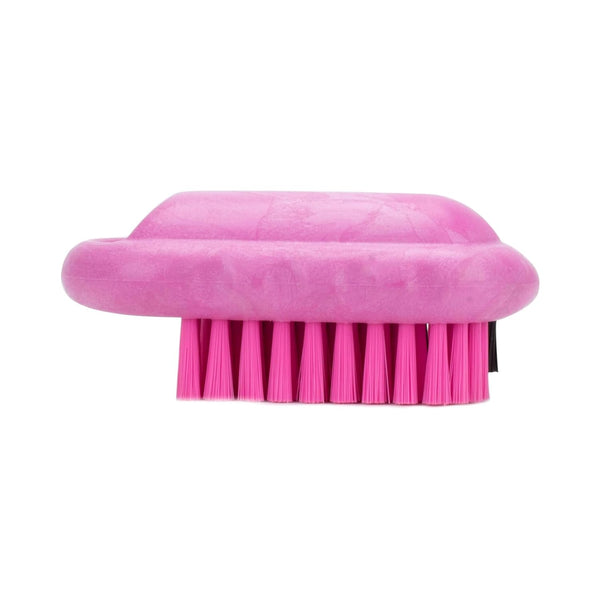SPARTA Heavy-Duty Nail Scrub Brush, Commercial-Grade Hand and Fingernail Brush with Stiff Bristles, 5 Inches, Pink