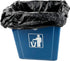 18 Gallon Trash Bags, 100 Counts, Kitchen Garbage Bag, Black