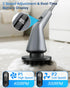 IPX7 2-Speed, 7 VICNOVA Electric Spin Scrubber, Waterproof Extendable Long Handle Cordless Cleaning Brush