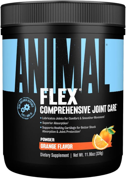 Animal Flex Powder, Joint Support Supplement, 30 Scoops, Pain Relief with Turmeric, Glucosamine, Chondroitin