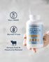 Collagen Peptides Capsules - 180 Capsules Grass-Fed Hydrolyzed Protein Supplement for Skin, Hair, & Nails