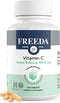 FREEDA Timed Release Vitamin C 1000mg | Powerful Antioxidant Immune Support Supplement, 100 Tablets, Kosher Vegan