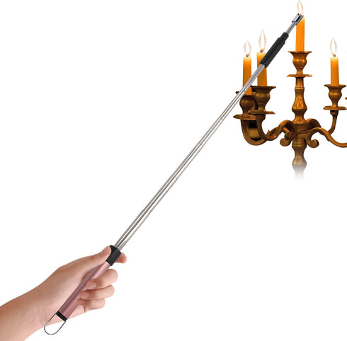 Navpeak Candle Arc Lighters, 70cm Long Flexible Neck, Rechargeable Electric Flameless Lighter for Kitchen