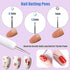 KINGMAS 10Pcs Nail Art Brushes, Nail Gel Polish Painting Brush, Nail Liner Brush and Dotting Pen for DIY Manicure