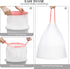6 Rolls Drawstring Small Trash Bags, 4 Gallon Thicken Garbage Bags for Kitchen, Bathroom, Home, 120 Counts