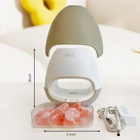 LIFFY Aromatherapy Essential Oil Diffuser - Original Himalayan Salt Therapy Lamp, Large Capacity Ultrasonic Cool Mist