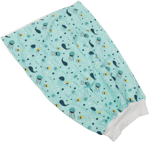 Wearable Incontinence Bed Pads Washable,Adult Diaper Skirt,Wearable Incontinence Mat,Washable Cotton Cloth Reusable