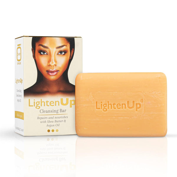 OMIC Lighten-Up Anti-Aging Cleansing Bar Soap 200g with Shea Butter and Argan Oil